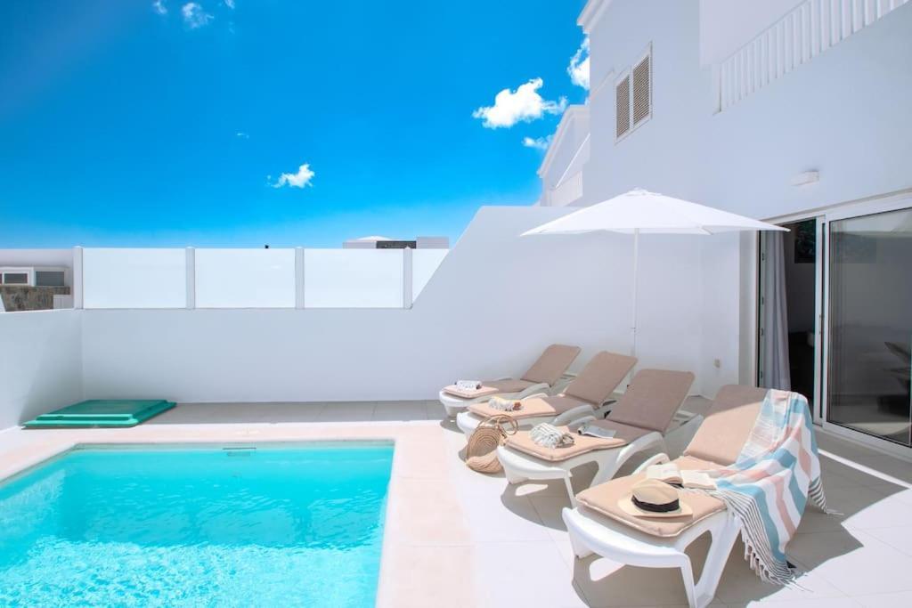 Casa Lolalo - Modern Villa With Pool, 15Min Walk To Marina Rubicon Плайя-Бланка Екстер'єр фото